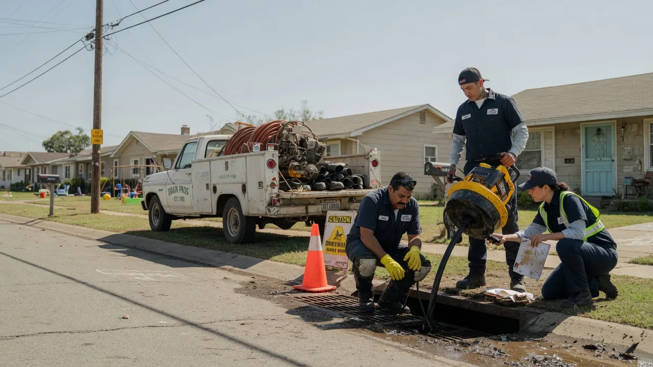 Drain Cleaning in Francitas, TX near me